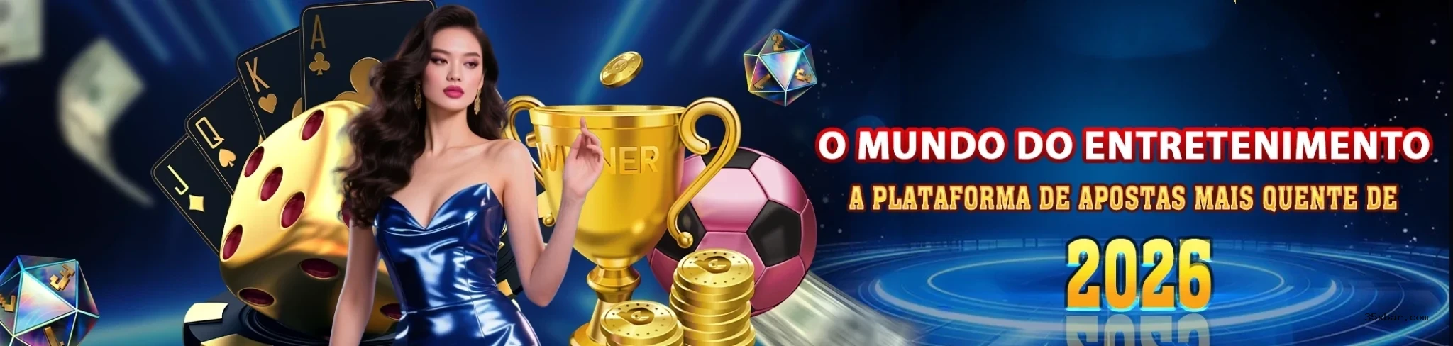 Imagem promocional da plataforma 35X